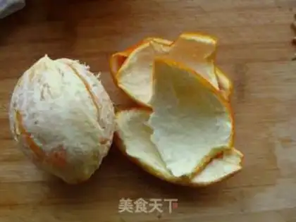Make Orange radish step 1