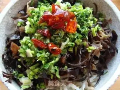 Make Sour green bean sprouts step 4