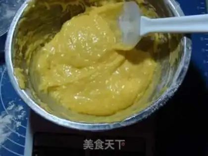 Make Bean cream roll step 2