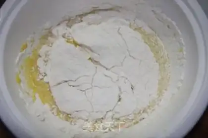 Make Blueberry cake roll step 8