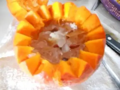 Make The sugary silver pumpkin step 3