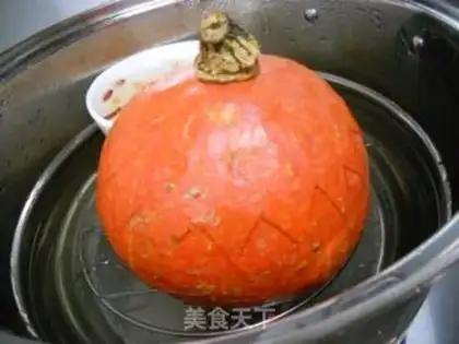 Make The sugary silver pumpkin step 4
