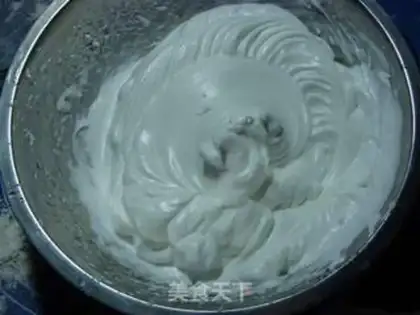 Make Bean cream roll step 3