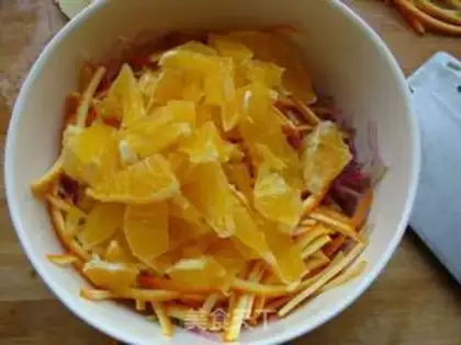 Make Orange radish step 4