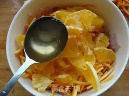 Make Orange radish step 5