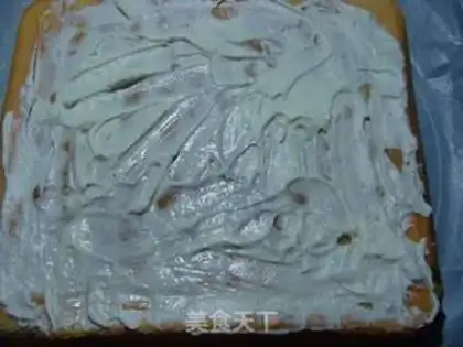 Make Bean cream roll step 8