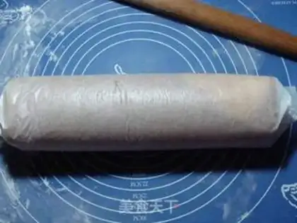 Make Bean cream roll step 10