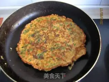 Make Spicy ham spinach omelet step 5