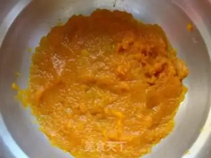 Make Pumpkin sesame cookies step 1
