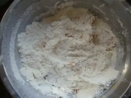 Make Pumpkin sesame cookies step 3
