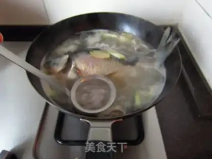 Make Sheep chop-fish soup step 12