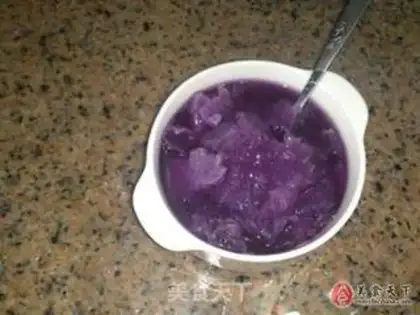 Make Purple potato silver ear soup step 6