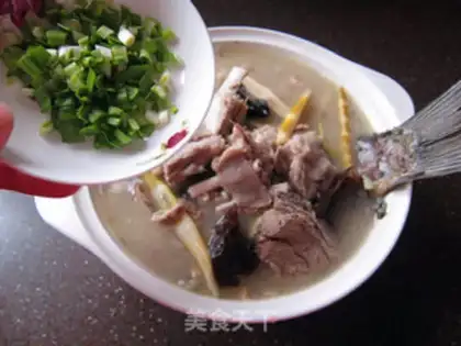 Make Sheep chop-fish soup step 16