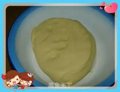 Make Sticky bean buns step 4
