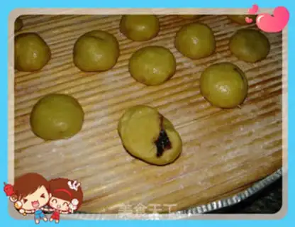 Make Sticky bean buns step 10
