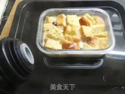 Make Bread pudding step 10