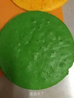 Make Rainbow cake step 6