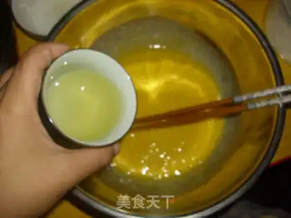 Make Fresh orange cake step 4