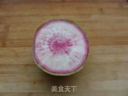 Make The radish step 0