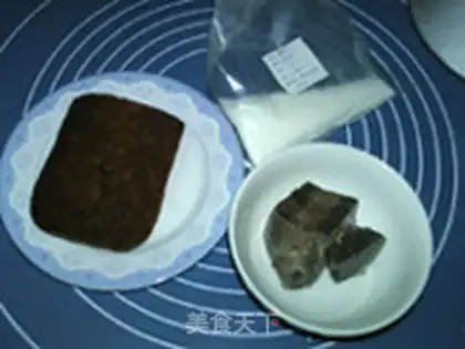 Make Brownie Snowflake step 0