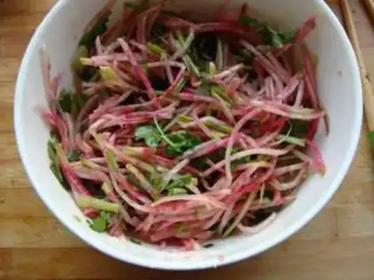 Make The radish step 4