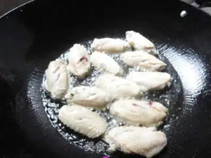 Make Milky word, chicken wings step 5