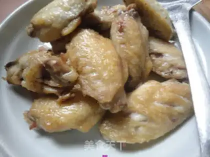 Make Milky word, chicken wings step 6