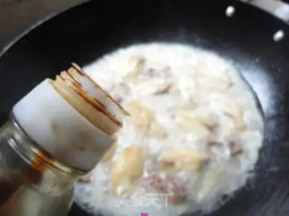 Make Milky word, chicken wings step 10