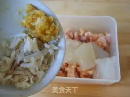 Make Crab powder cage step 16