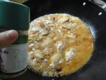 Make Milky word, chicken wings step 13
