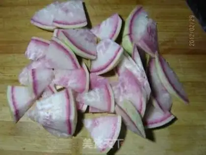 Make Pelican radish step 1