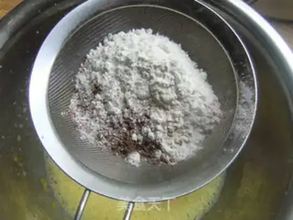 Make Chocolate mousse cake step 9