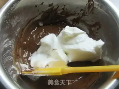 Make Chocolate mousse cake step 11