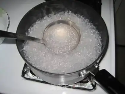 Make Coconut mascara Simillo step 1