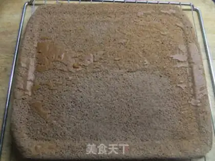 Make Chocolate mousse cake step 14