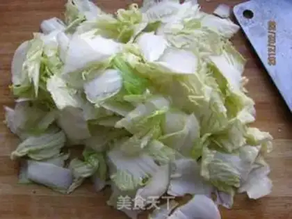 Make Stemming cabbage step 1