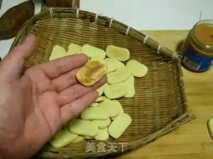 Make Peanut butter for a cookie step 10