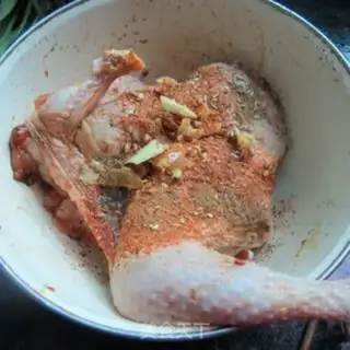 Make The whole chicken step 1