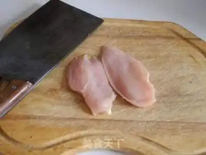 Make Black pepper orange chicken steak step 0
