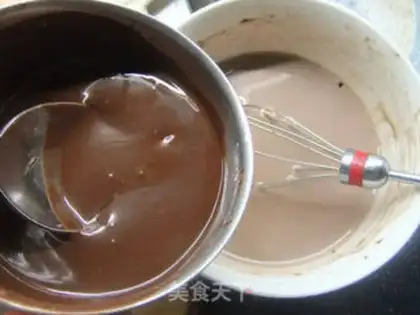 Make Chocolate mousse cake step 21
