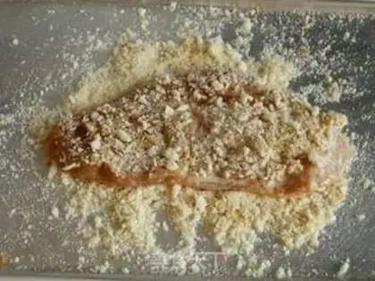 Make Black pepper orange chicken steak step 8