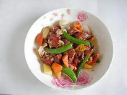 Make Beef toast step 7