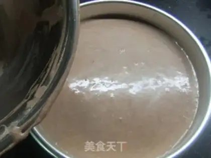 Make Chocolate mousse cake step 26