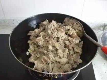 Make The radish cow step 4