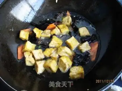 Make Wood and tofu step 3
