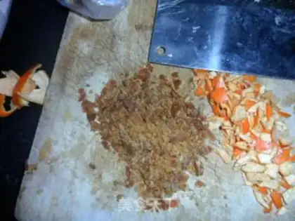 Make Red sugar oranges step 1