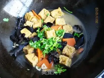 Make Wood and tofu step 4