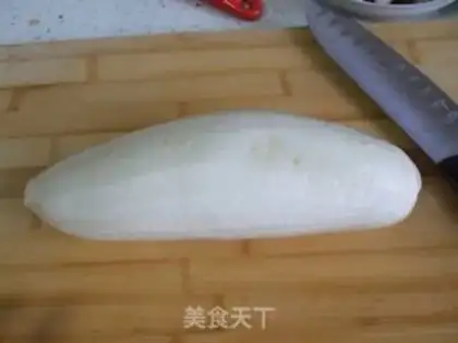 Make The radish cow step 7