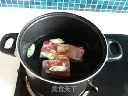 Make The beans are back in the pot step 2