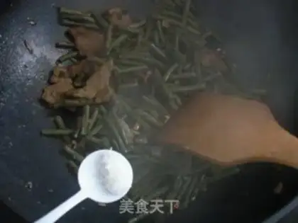 Make Garlic beans step 6